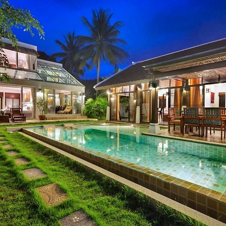 Emerald Sands - Beach Front 4 Bed Pool Villa Koh Samui Exterior foto